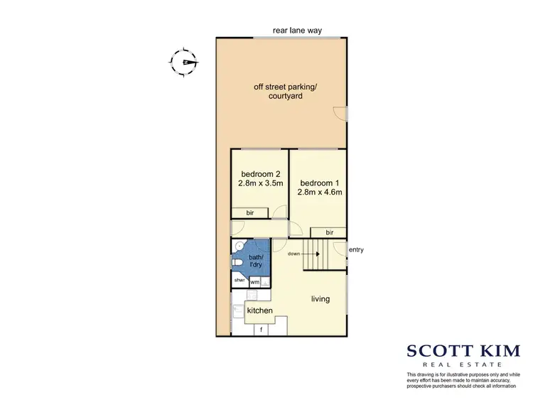 Floorplan of Homely unit listing, 2/19 Anthony Drive, Mount Waverley VIC 3149