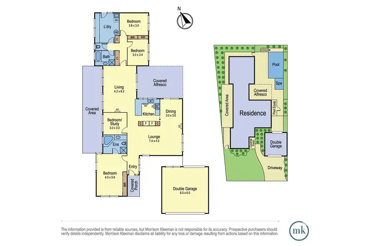 Floorplan of Homely house listing, 69 Allumba Drive, St Helena VIC 3088