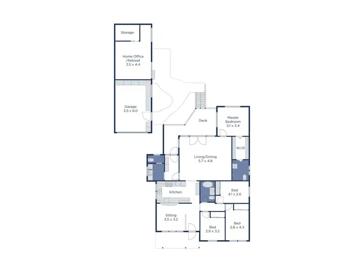 Floorplan of Homely house listing, 63 Creek Road, Mitcham VIC 3132