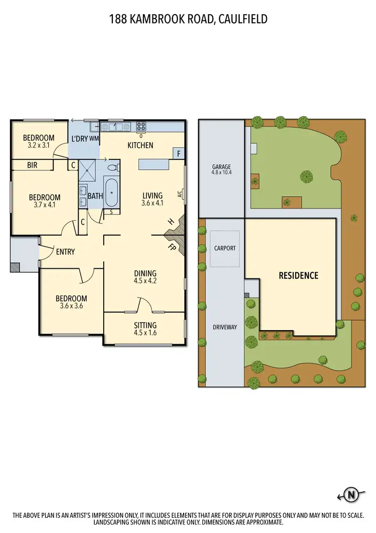 Floorplan of Homely house listing, 188 Kambrook Road, Caulfield VIC 3162