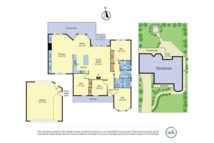 Floorplan of Homely house listing, 40 Bourke Street, Whittlesea VIC 3757