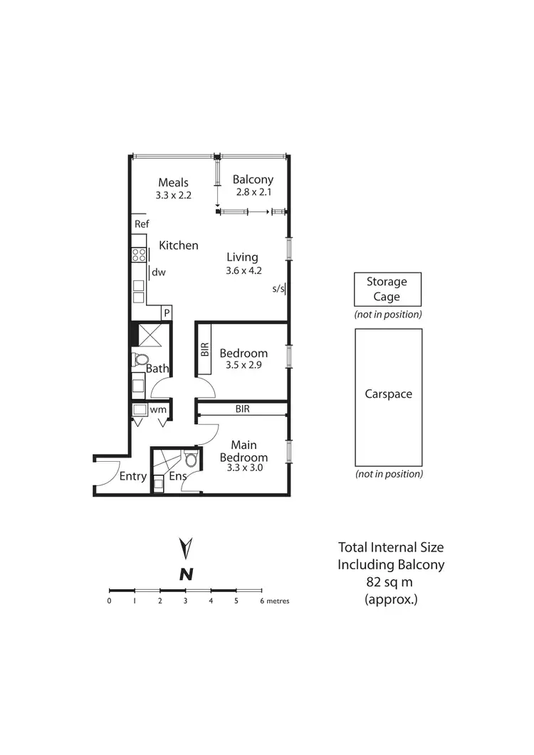 Floorplan of Homely apartment listing, 103/11 Central Avenue, Moorabbin VIC 3189