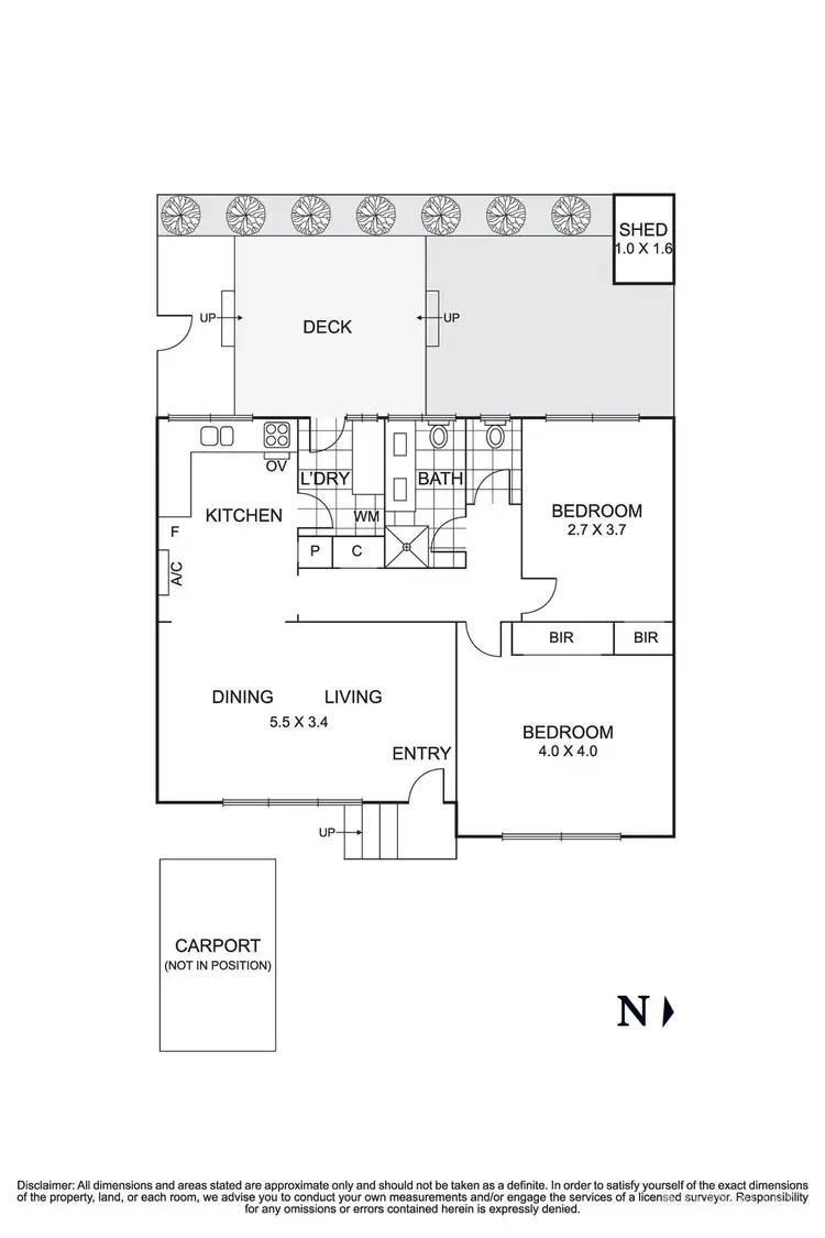 Floorplan of Homely unit listing, 8/24 Harrison Street, Mitcham VIC 3132