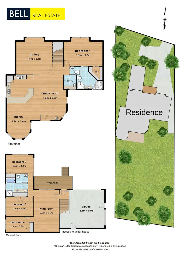 Floorplan of Homely house listing, 106 Old Belgrave Road, Upwey VIC 3158
