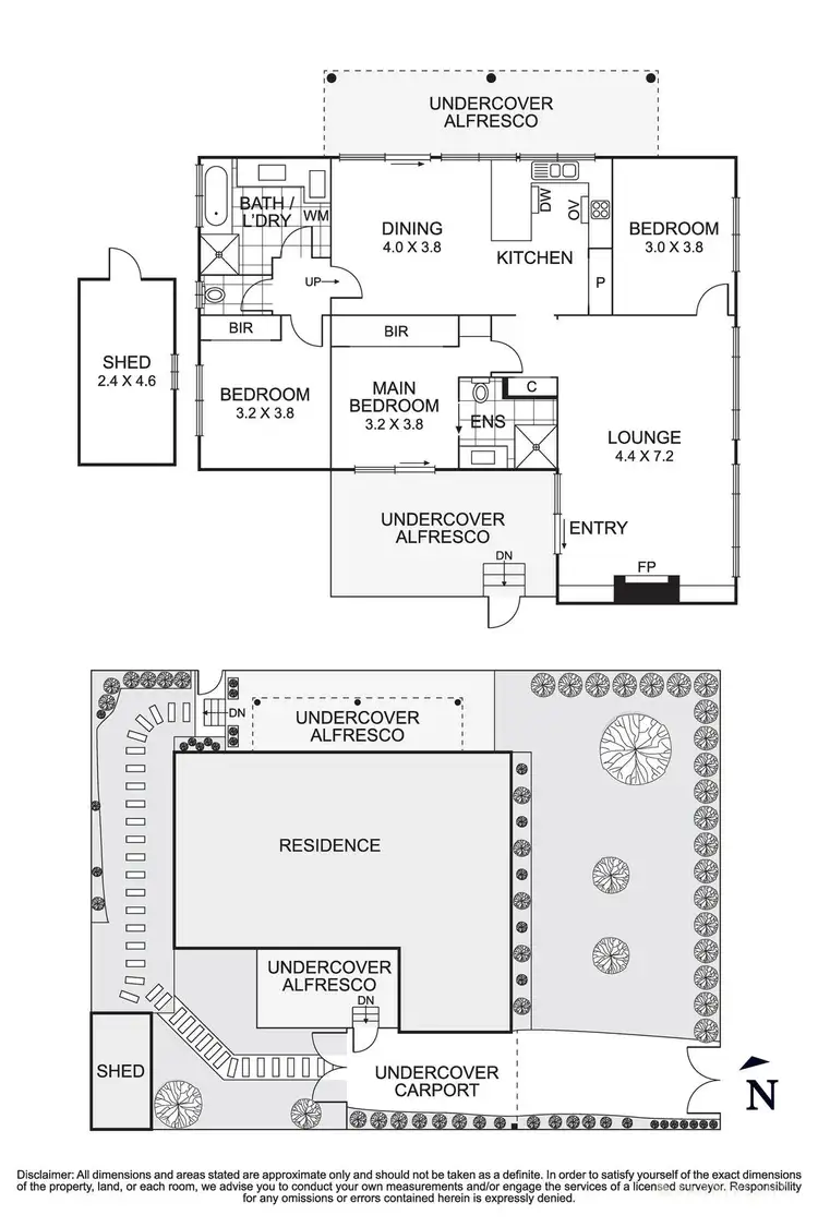Floorplan of Homely house listing, 55 Bamfield Road, Heidelberg Heights VIC 3081