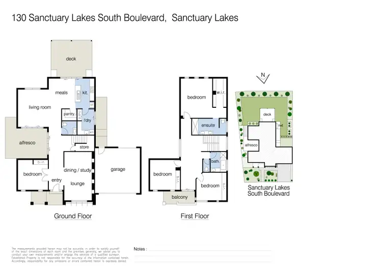 Floorplan of Homely house listing, 130 Sanctuary Lakes South Boulevard, Sanctuary Lakes VIC 3030