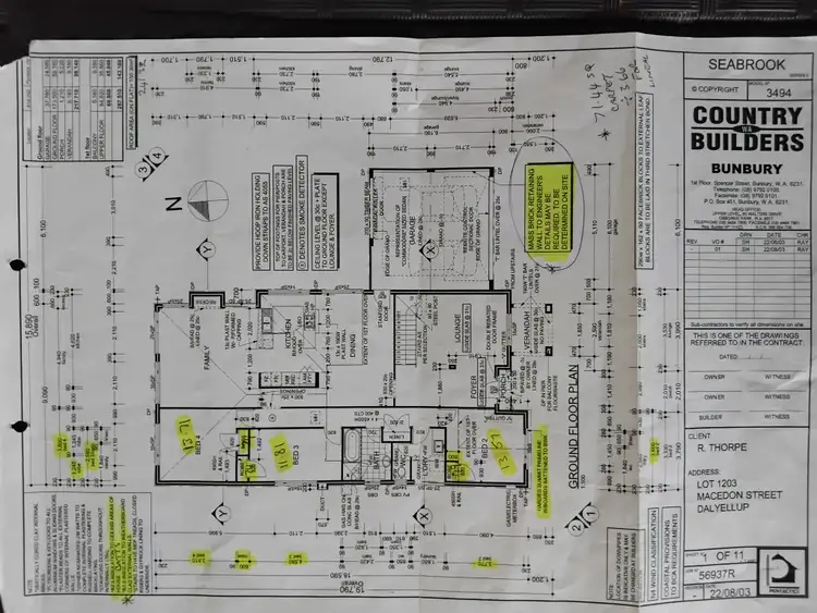 Floorplan of Homely house listing, 5 Macedon Road, Dalyellup WA 6230