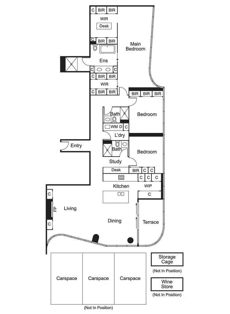 Floorplan of Homely apartment listing, 403/3 Robinson Street, Prahran VIC 3181