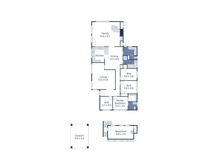 Floorplan of Homely house listing, 5 Army Road, Boronia VIC 3155