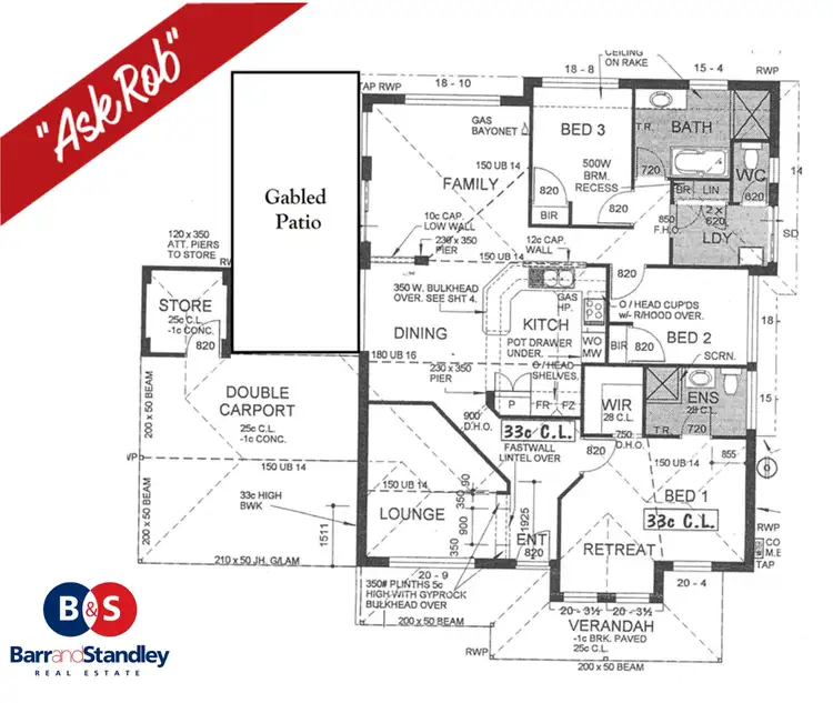 Floorplan of Homely unit listing, 2/21 Prince Philip Drive, South Bunbury WA 6230