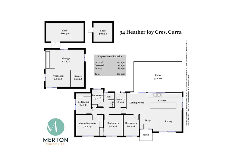 Floorplan of Homely house listing, 34 Heather Joy Crescent, Curra QLD 4570