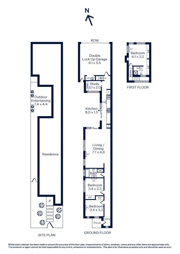 Floorplan of Homely house listing, 28A Junction Street, Newport VIC 3015
