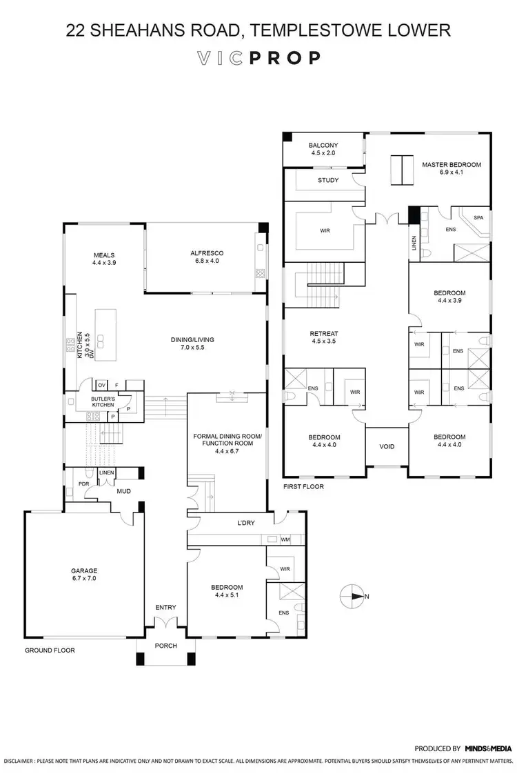 Floorplan of Homely house listing, 22 Sheahans Road, Templestowe Lower VIC 3107