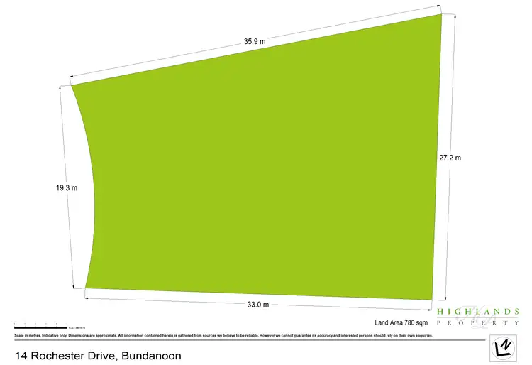 Floorplan of Homely land listing, 14 Rochester Drive, Bundanoon NSW 2578