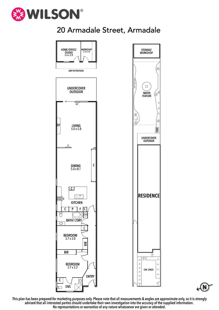 Floorplan of Homely house listing, 20 Armadale Street, Armadale VIC 3143