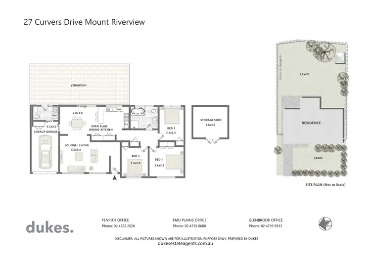 Floorplan of Homely house listing, 27 Curvers Drive, Mount Riverview NSW 2774