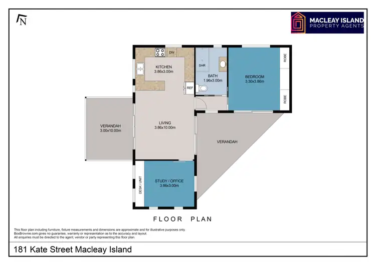 Floorplan of Homely house listing, 181 Kate Street, Macleay Island QLD 4184