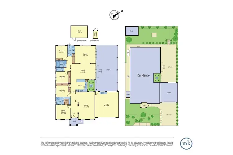 Floorplan of Homely house listing, 3 Lamour Avenue, South Morang VIC 3752