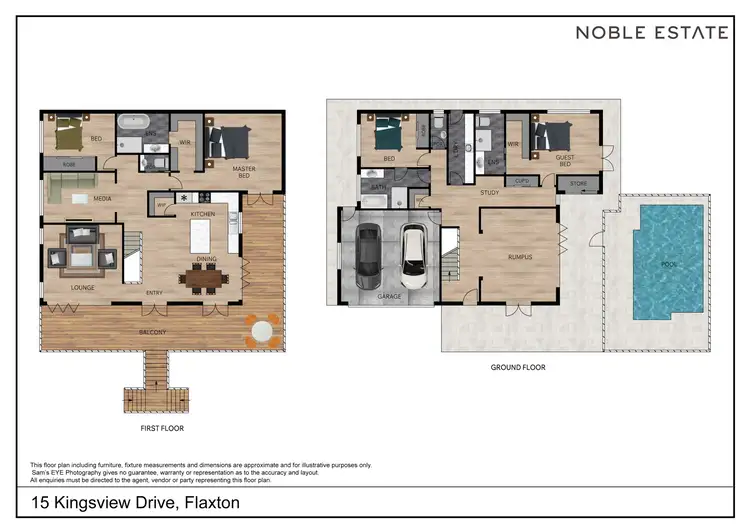 Floorplan of Homely house listing, 15 Kingsview Drive, Flaxton QLD 4560