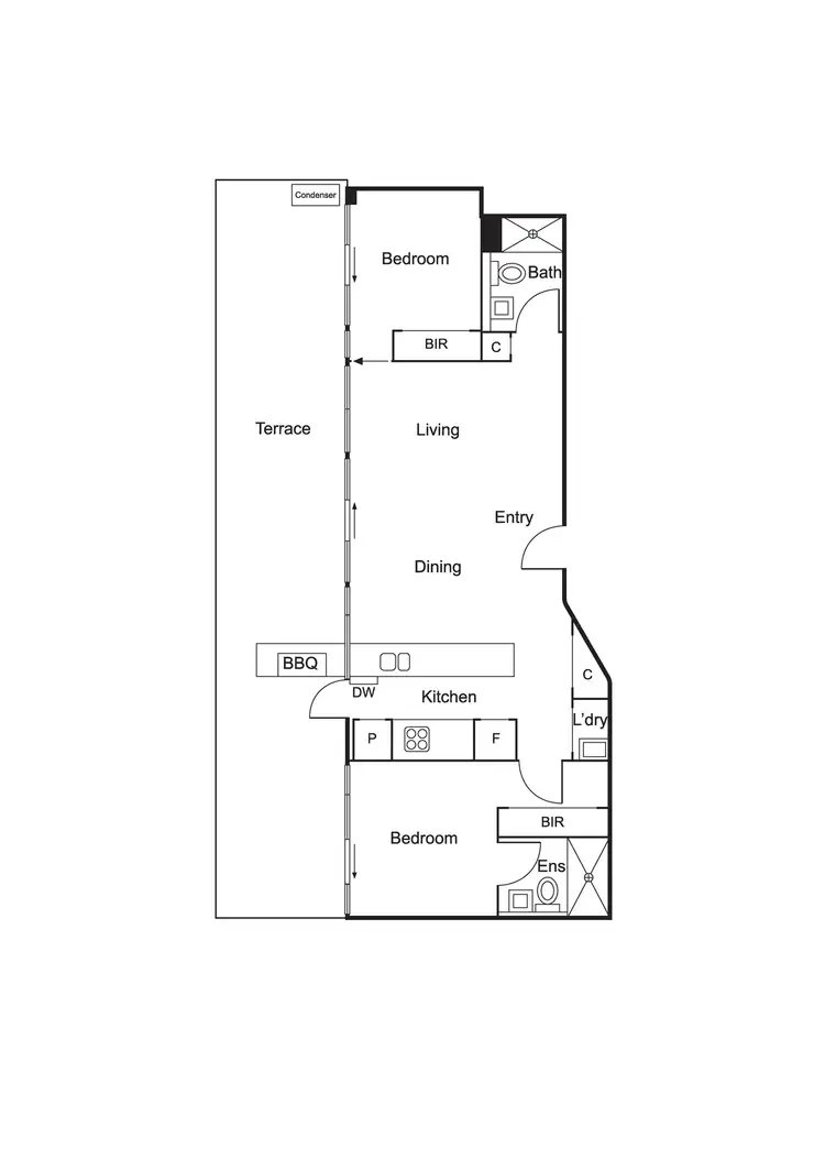 Floorplan of Homely apartment listing, 502/120a Greville Street, Prahran VIC 3181