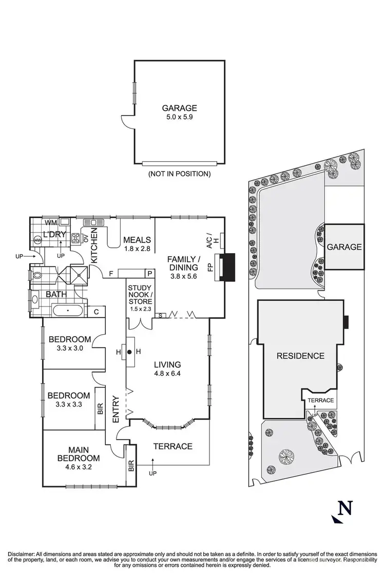Floorplan of Homely house listing, 20 Riverview Terrace, Bulleen VIC 3105