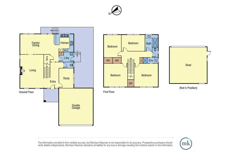 Floorplan of Homely house listing, 1 Robert Court, Viewbank VIC 3084