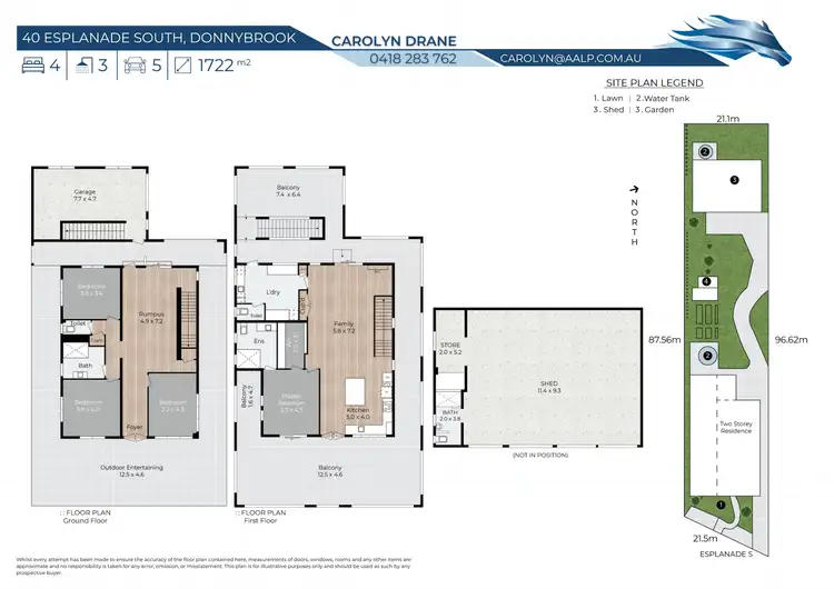 Floorplan of Homely house listing, 40 Esplanade South, Donnybrook QLD 4510