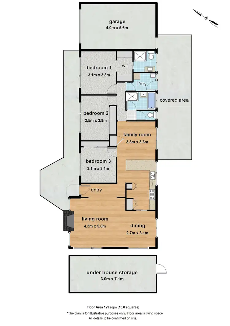 Floorplan of Homely house listing, 5 Railway Place, Belgrave VIC 3160