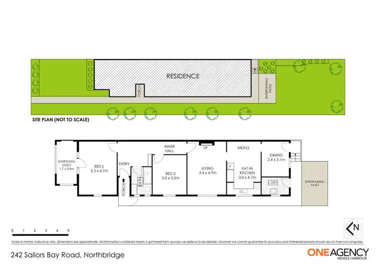 Floorplan of Homely house listing, 242 Sailors Bay Road, Northbridge NSW 2063