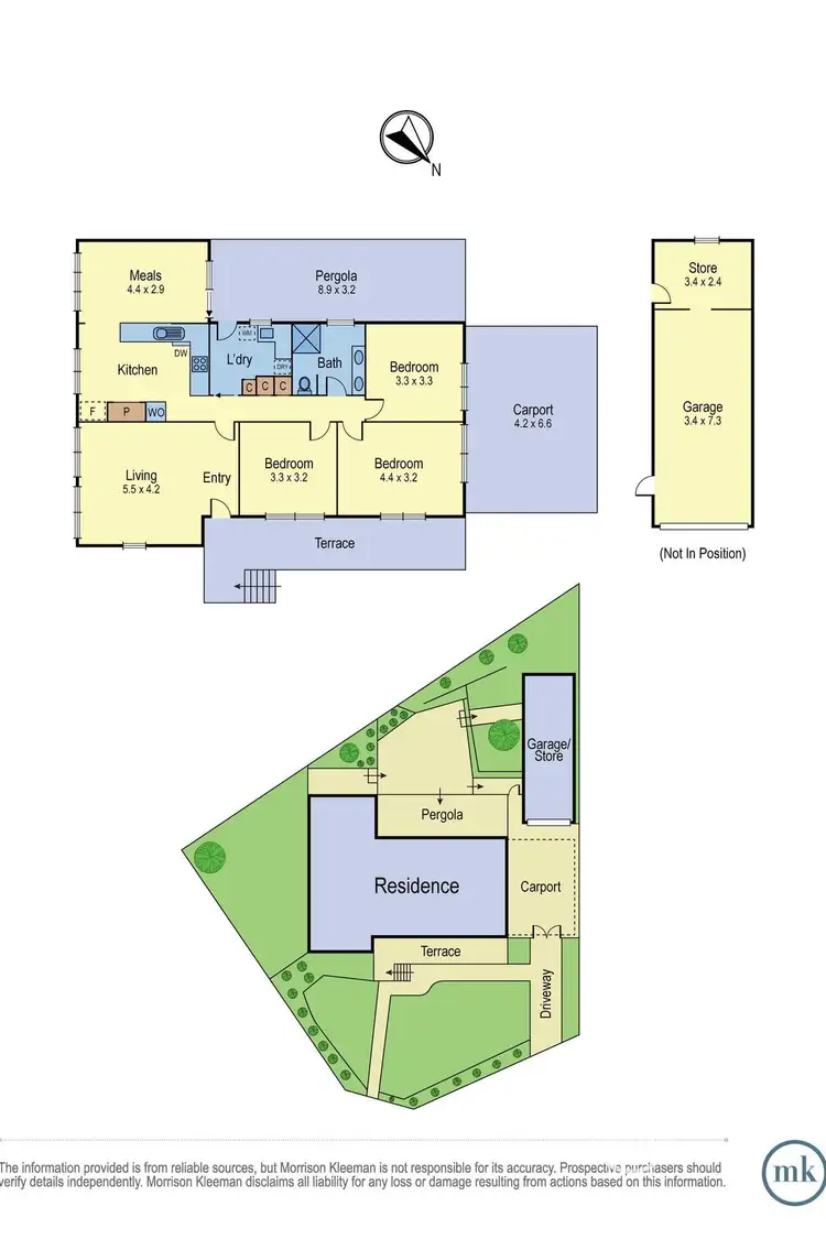 Floorplan of Homely house listing, 11 Delta Road, Greensborough VIC 3088