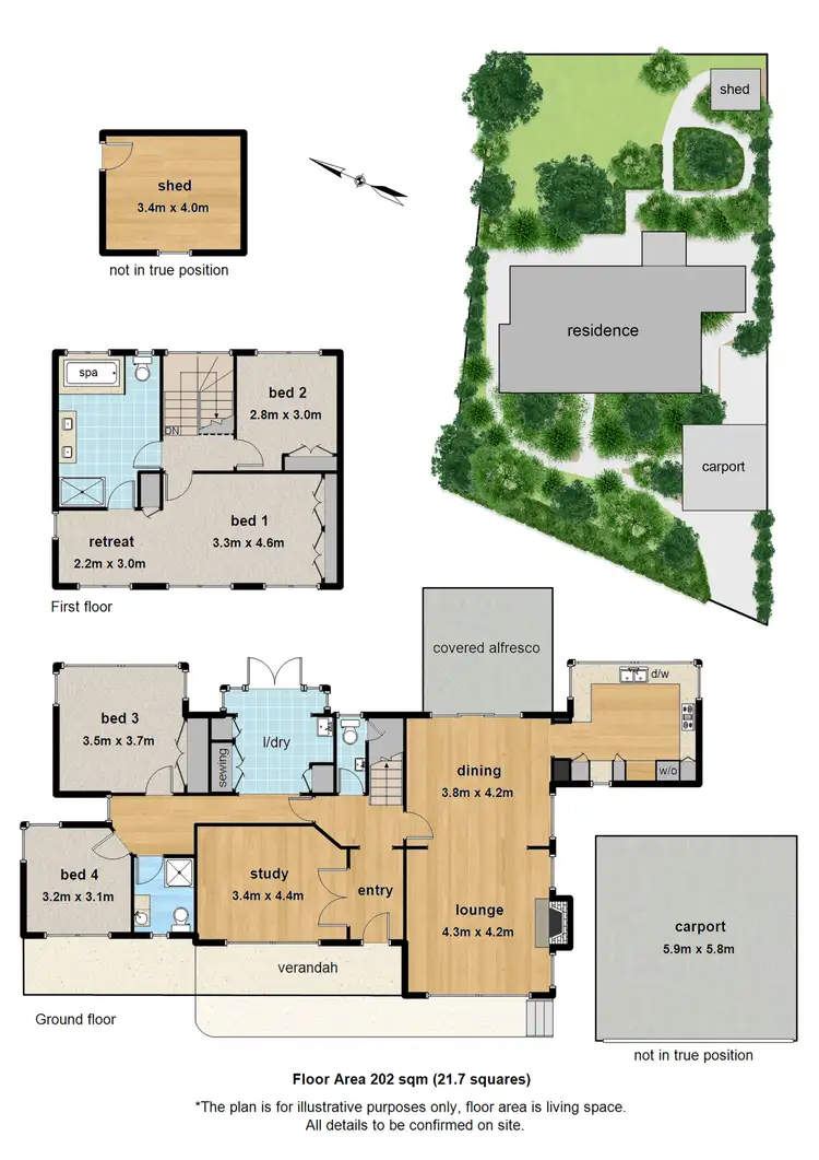 Floorplan of Homely house listing, 27 Monash Avenue, Olinda VIC 3788