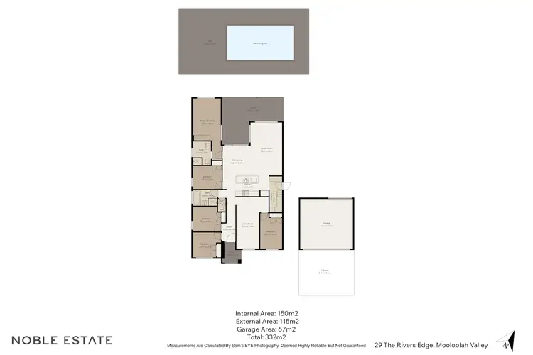 Floorplan of Homely house listing, 29 The Rivers Edge, Mooloolah Valley QLD 4553