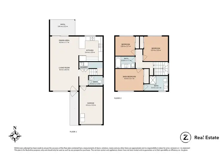 Floorplan of Homely townhouse listing, 4/47 Gladstone Road, Sadliers Crossing QLD 4305
