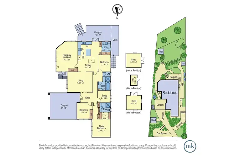 Floorplan of Homely house listing, 122 Dalton Street, Eltham VIC 3095