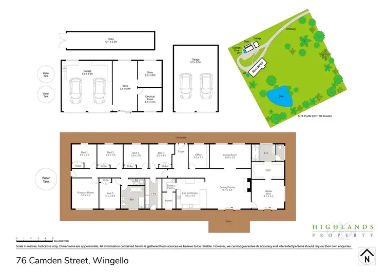 Floorplan of Homely house listing, 76 Camden Street, Wingello NSW 2579