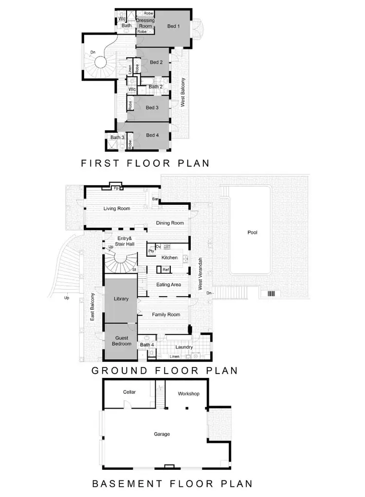 Floorplan of Homely house listing, 6 Talgarth Way, City Beach WA 6015