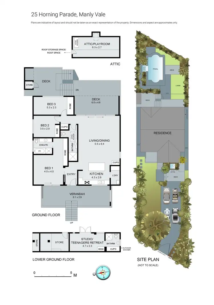 Floorplan of Homely house listing, 25 Horning Parade, Manly Vale NSW 2093