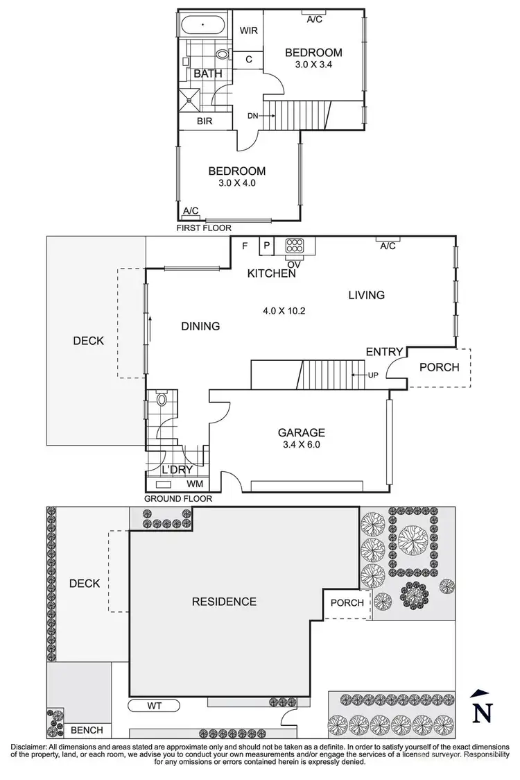 Floorplan of Homely house listing, 13 Dalveen Road, Ivanhoe VIC 3079