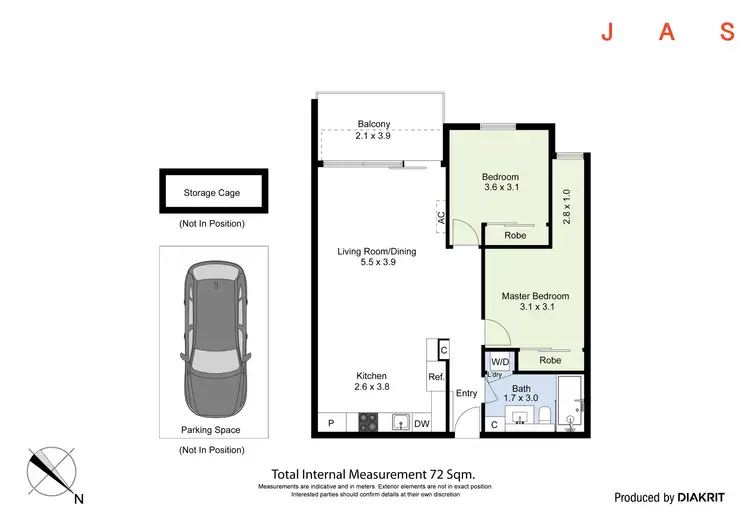 Floorplan of Homely apartment listing, 35/8 Crefden Street, Maidstone VIC 3012