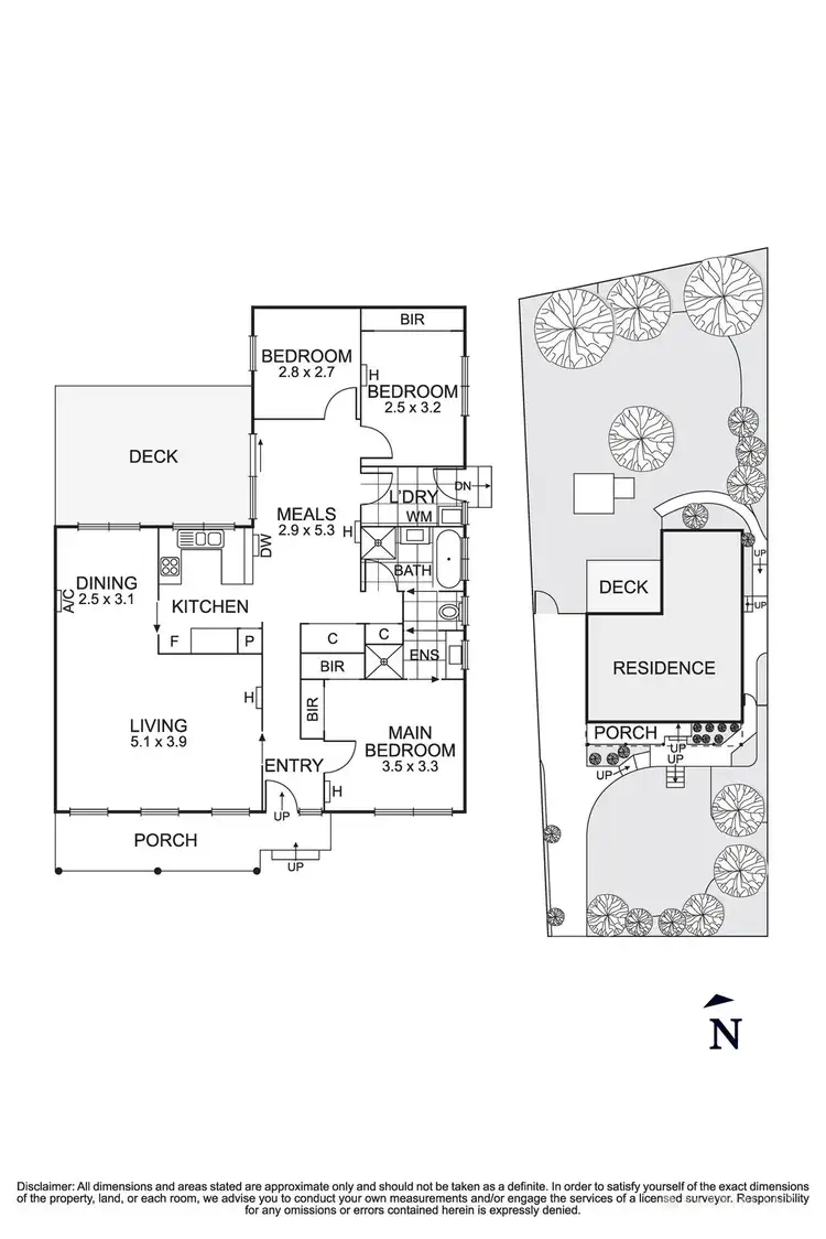 Floorplan of Homely house listing, 91 Brougham Street, Eltham VIC 3095