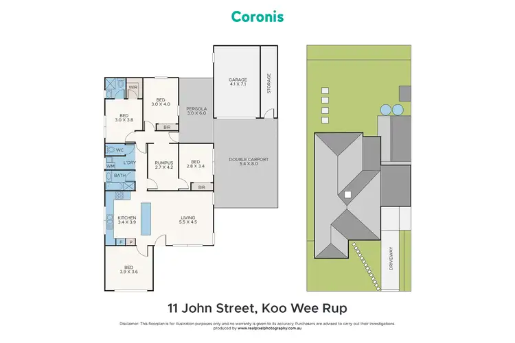 Floorplan of Homely house listing, 11 John Street, Koo Wee Rup VIC 3981
