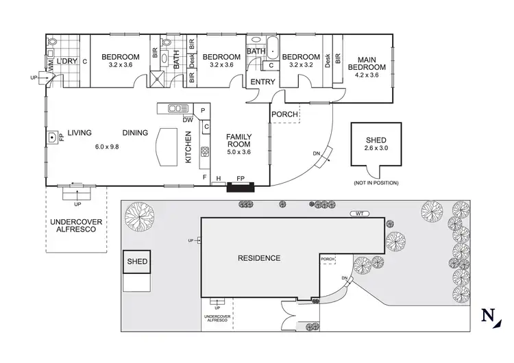 Floorplan of Homely house listing, 52 James Avenue, Aspendale VIC 3195