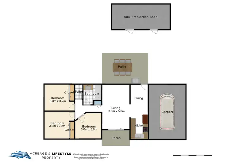 Floorplan of Homely house listing, 6 Amies Street, Beachmere QLD 4510