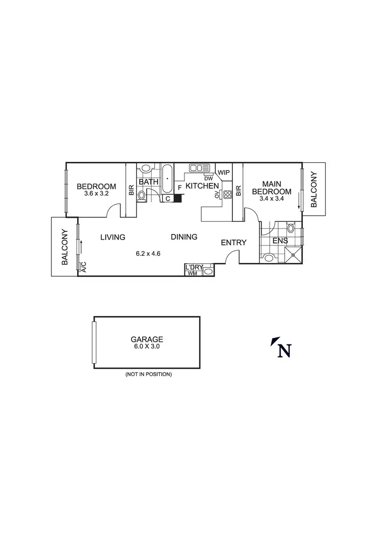 Floorplan of Homely unit listing, 29/5 Thompson Road, Patterson Lakes VIC 3197