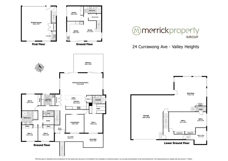 Floorplan of Homely house listing, 24 Currawong Avenue, Valley Heights NSW 2777