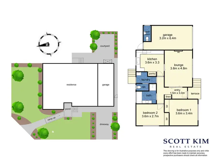 Floorplan of Homely unit listing, 1/7 La Frank Street, Burwood VIC 3125