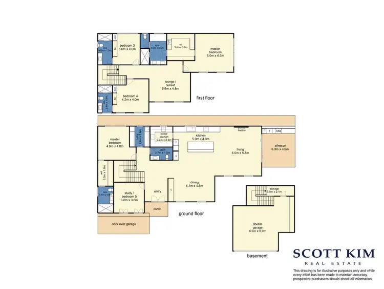 Floorplan of Homely house listing, 9 Morris Avenue, Mont Albert North VIC 3129