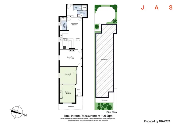 Floorplan of Homely house listing, 128 Gamon Street, Yarraville VIC 3013