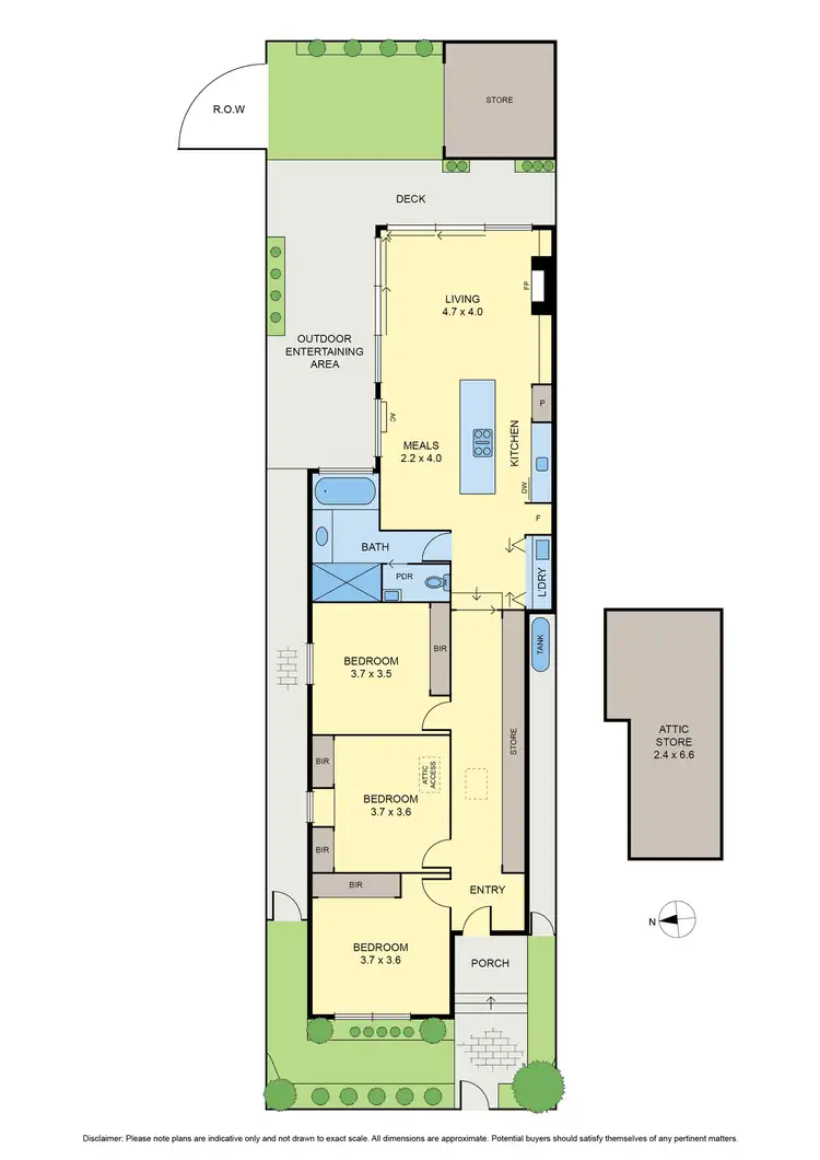 Floorplan of Homely house listing, 9 Pearce Street, Yarraville VIC 3013