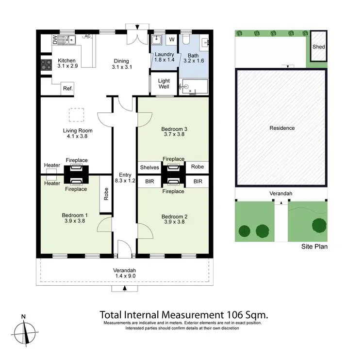 Floorplan of Homely house listing, 4 Austin Street, Seddon VIC 3011